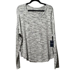 Lucky Brand NEW size XL gray space dyed long sleeve super soft lightweight sweat